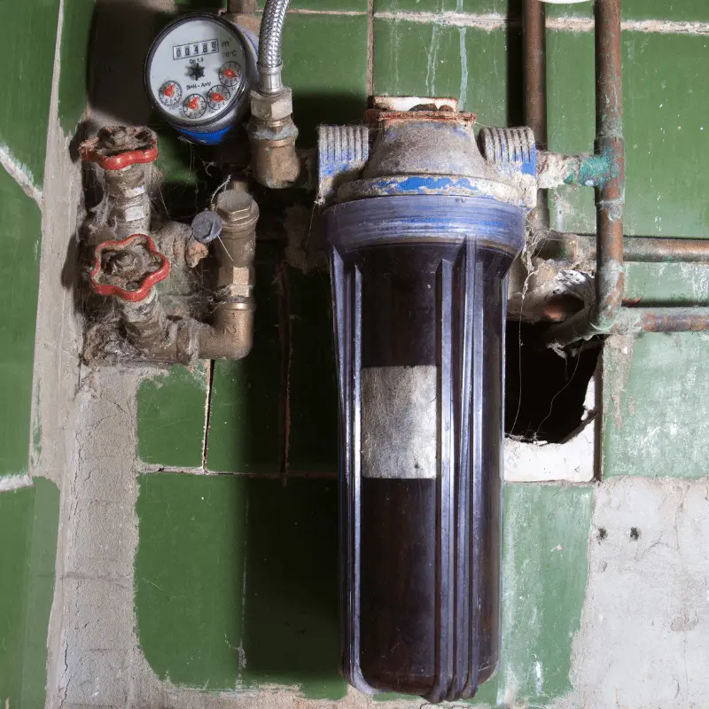 Wasserfilter schmutzig 800x800